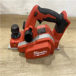 AS-IS - Milwaukee 18V Lithium-Ion Cordless 3-1/4 in. Planer (Tool-Only)