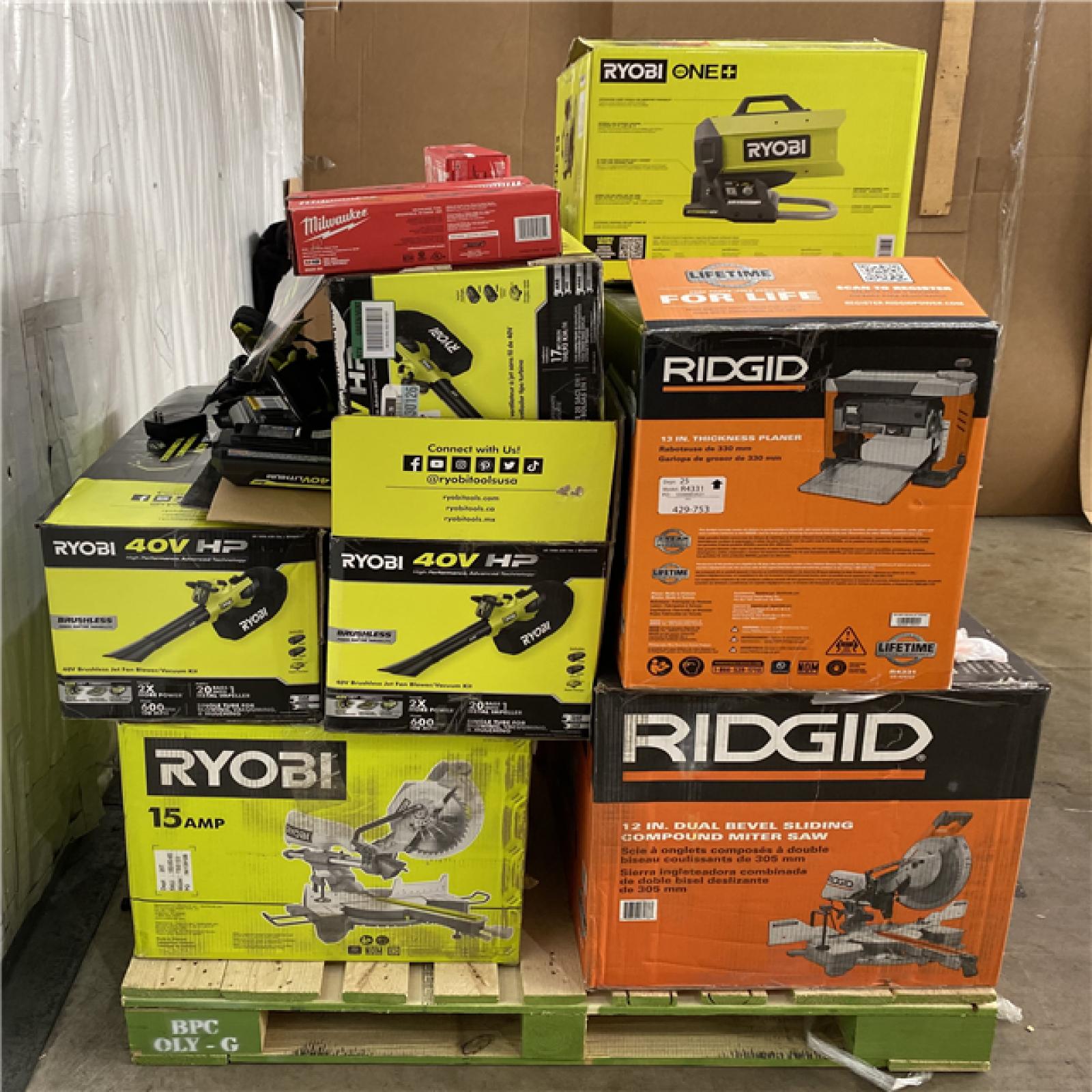 Houston Location AS IS - Tool Pallet