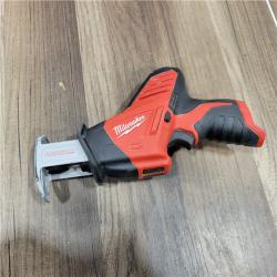 AS-IS MILWAUKEE M12 Fuel Kit De Sierra Sable Reciproca Hackzall Con 1 BaterÃ­a Milwaukee