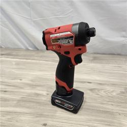 LIKE NEW! - Milwaukee 3497-22 12V Brushless Hammer Drill and Impact Driver Combo Kit