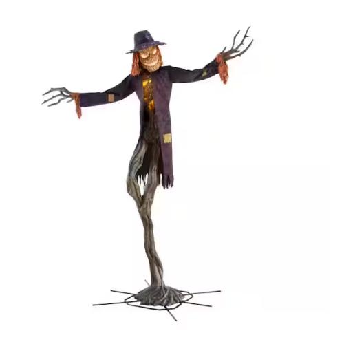 DALLAS LOCATION - Home Accents Holiday 15 ft. Gruesome Grounds Giant-Sized Animated LED Worricrow H10