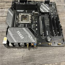 AS-IS MSI B760 Gaming PLUS WIFI Motherboard