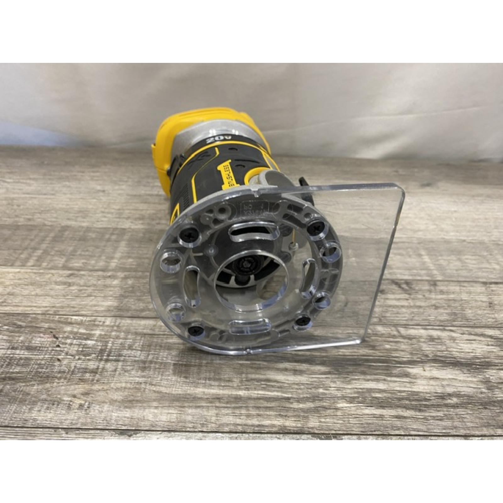 AS-IS DEWALT 20V MAX XR Cordless Brushless Fixed Base Compact Router (Tool Only)