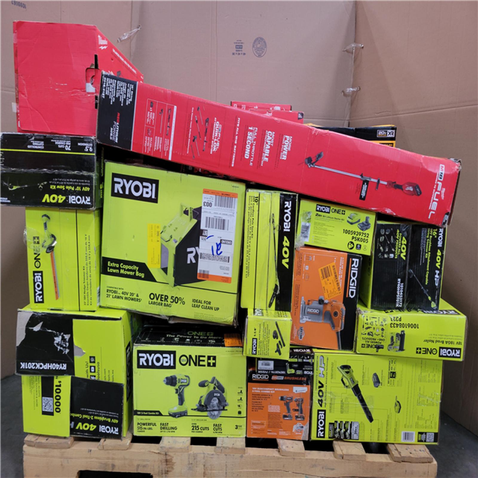 CALIFORNIA AS-IS TOOL PALLET