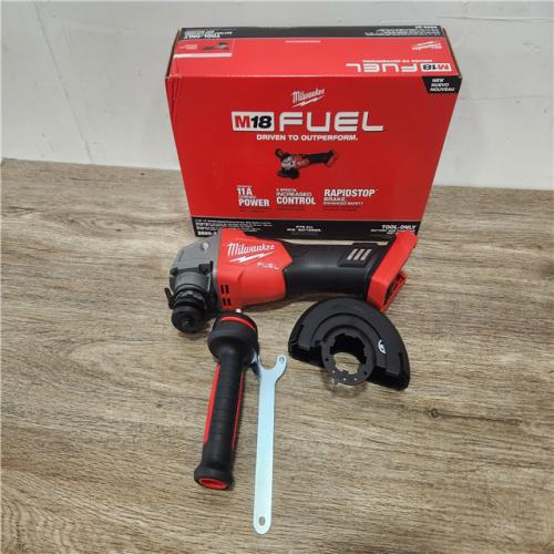 Phoenix Location NEW Milwaukee M18 FUEL 18V Lithium-Ion Brushless Cordless 4-1/2 in./5 in. Grinder with Variable Speed & Slide Switch (Tool-Only)