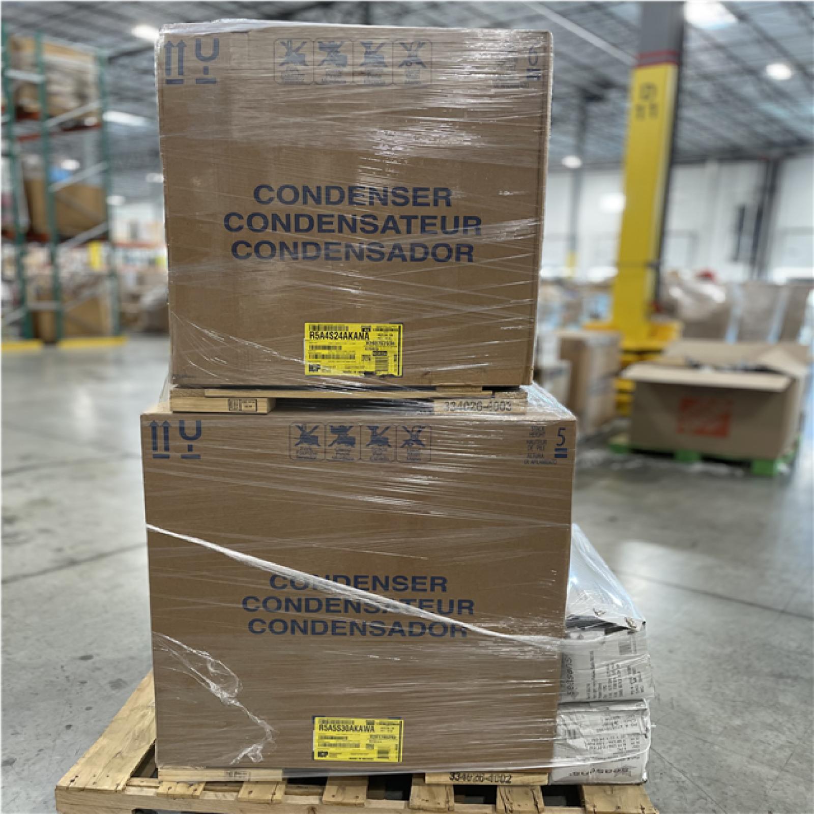 DALLAS LOCATION -AS-IS  MIXED CONDENSER PALLET