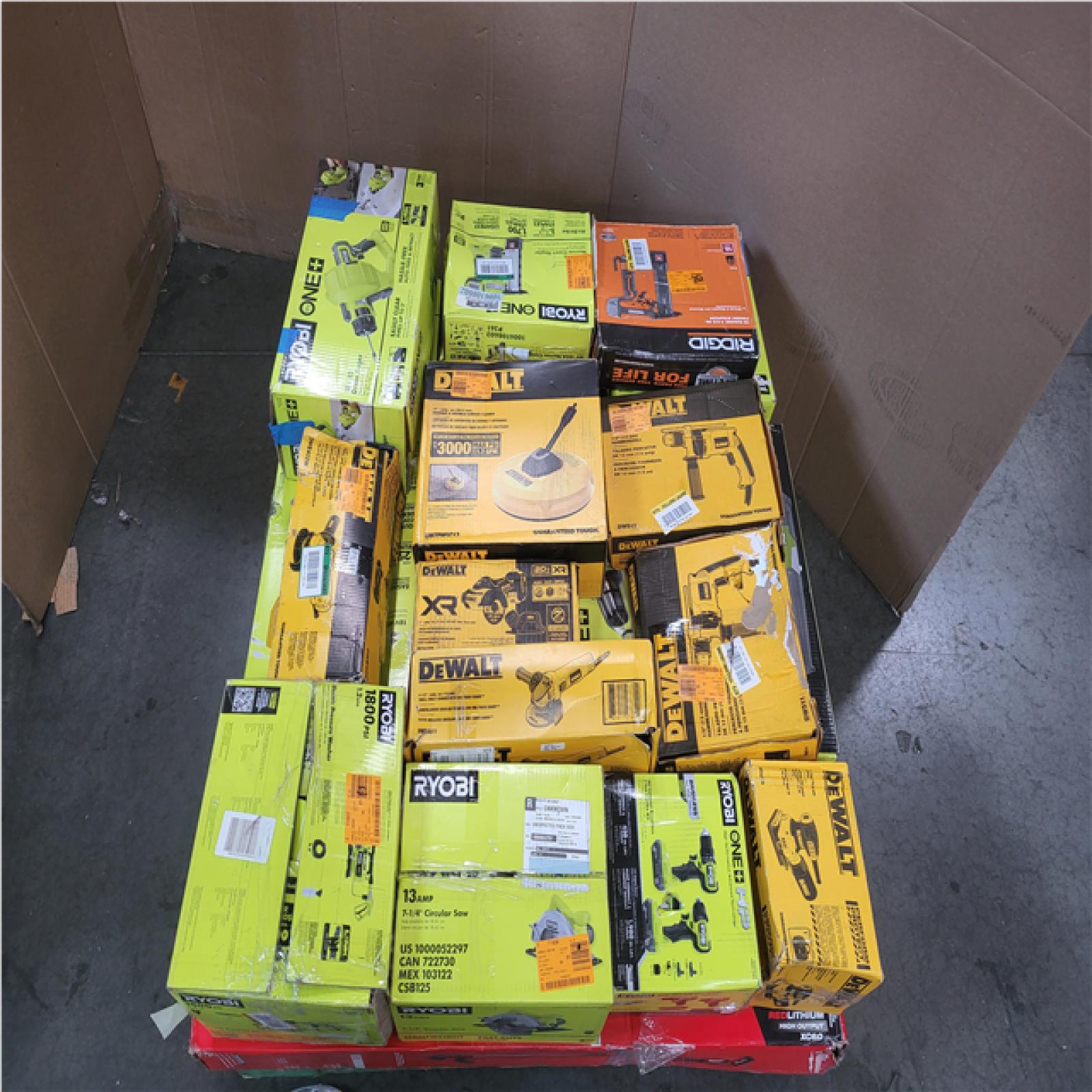 CALIFORNIA AS-IS TOOL PALLET