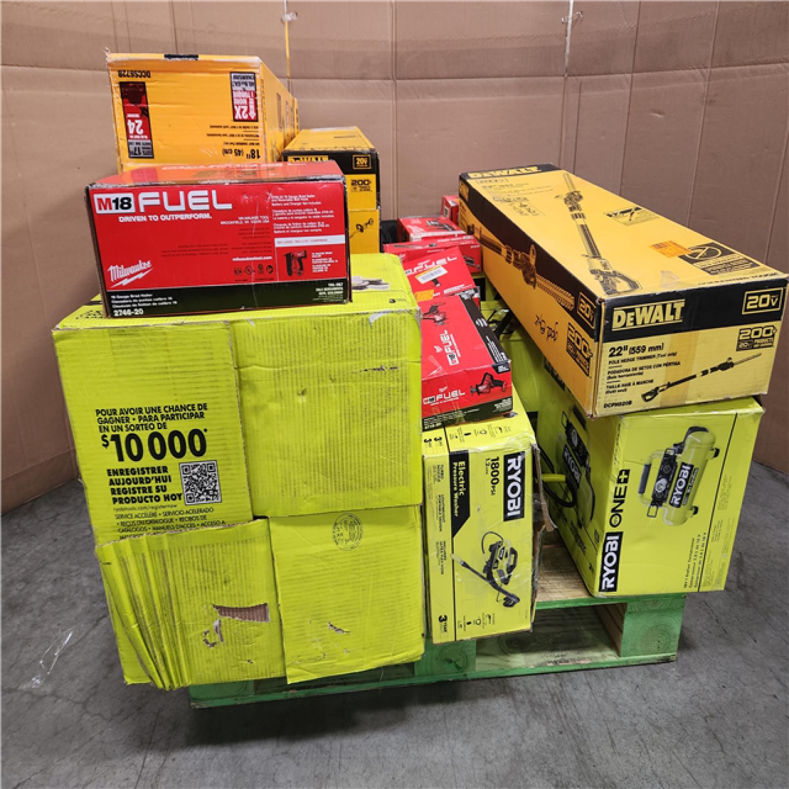 California As-Is Tool Pallet