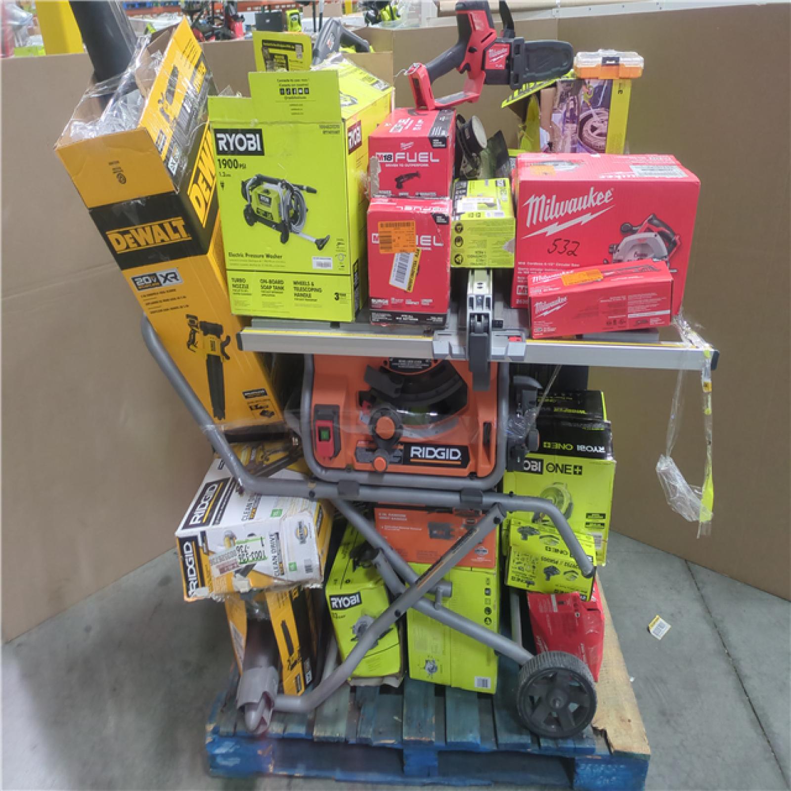 CALIFORNIA AS-IS TOOL PALLET