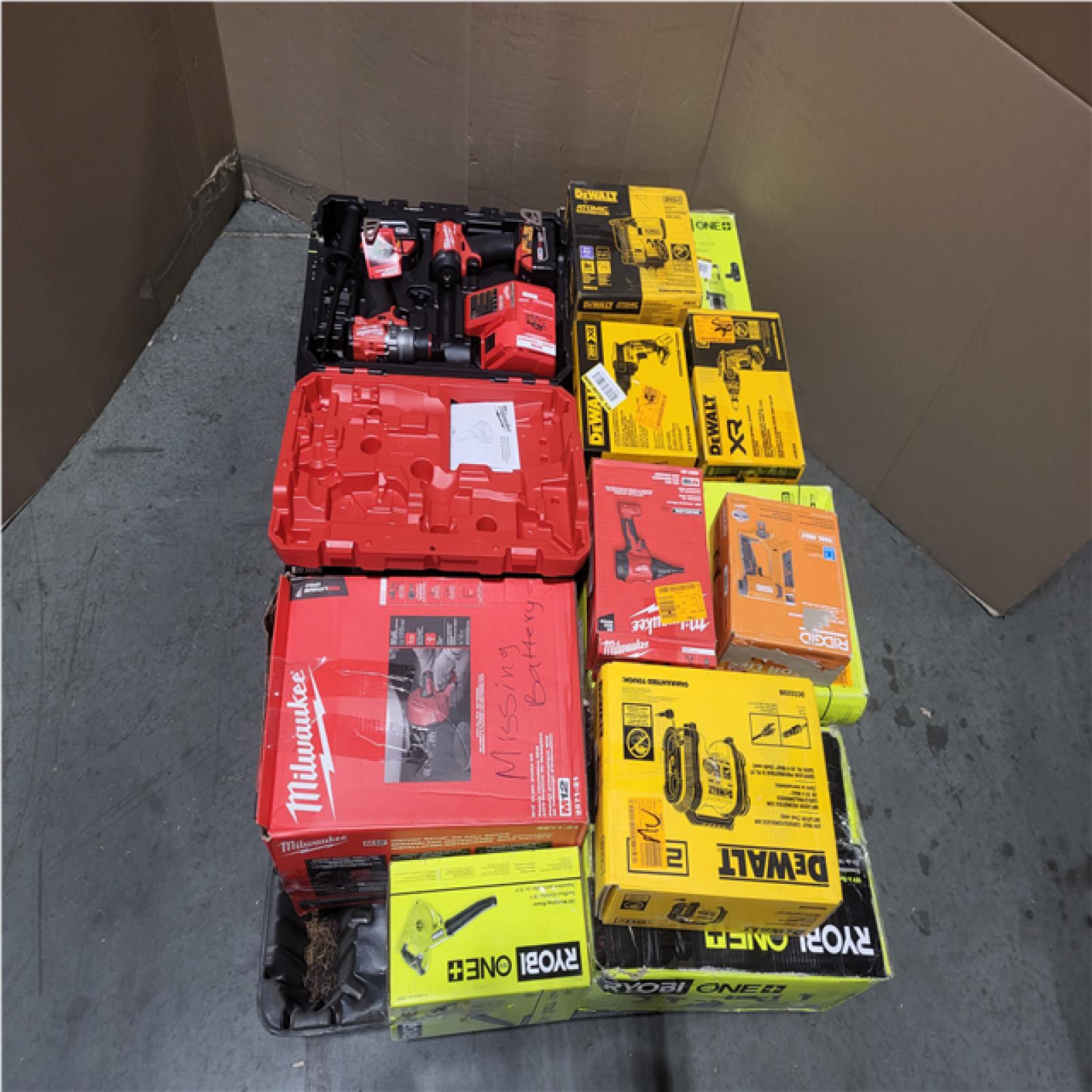 CALIFORNIA AS-IS TOOL PALLET