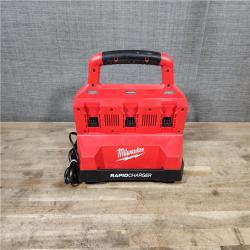 HOUSTON LOCATION - AS-IS Milwaukee M18 Packout Six Bay Rapid Charger (Tool-Only)