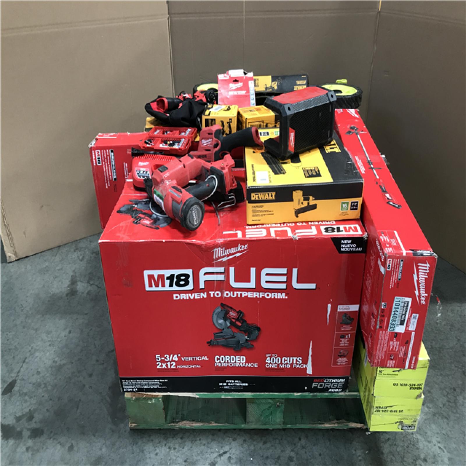 CALIFORNIA AS-IS TOOL PALLET