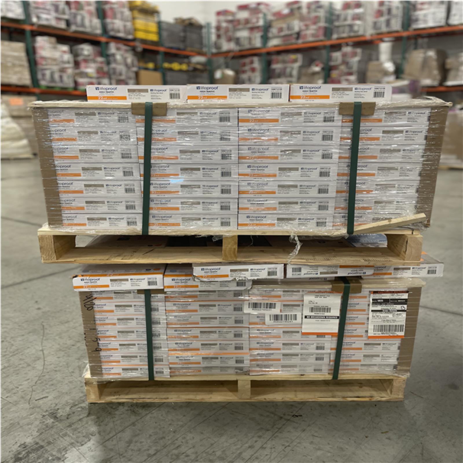 DALLAS LOCATION- NEW LIFEPROOF Sterling Oak 22 MIL x 8.7 in. W x 48 in. L Waterprooff Vinyl Plank Flooring (20.1 sqft/case) (66 CASES)