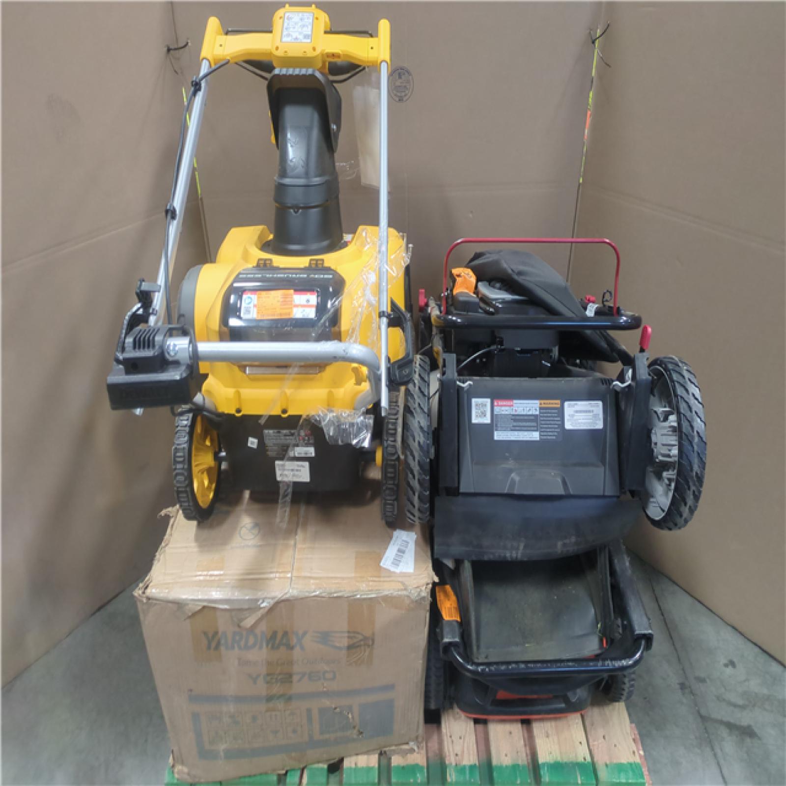 CALIFORNIA AS-IS OUTDOOR POWER EQUIPMENT
