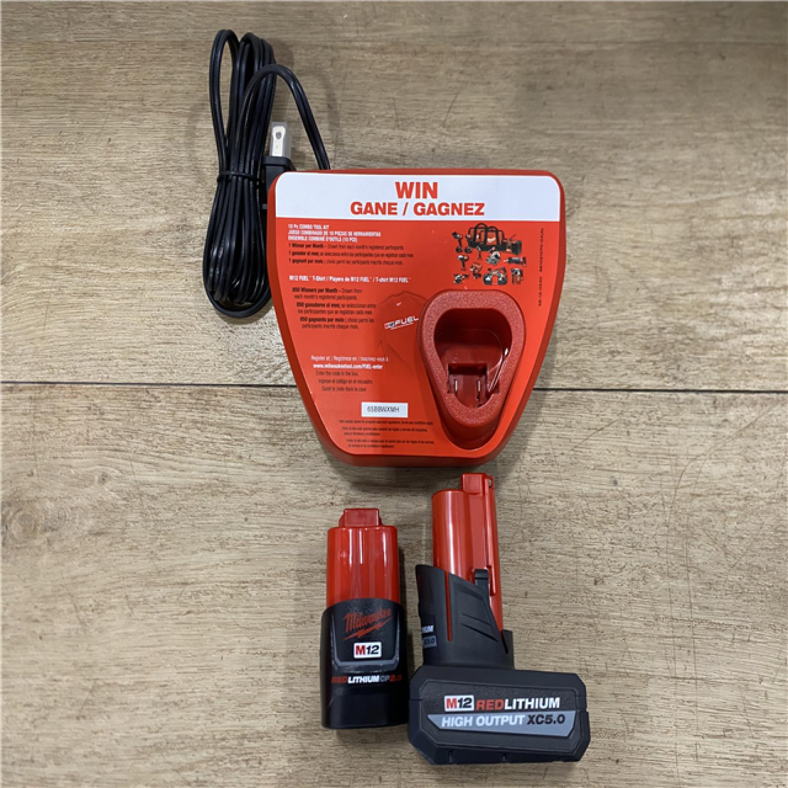 AS-IS Milwaukee FUEL 12-Volt Lithium-Ion Brushless Cordless Hammer Drill and Impact Driver Combo Kit