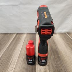 AS-IS- Milwaukee M12 12V Cordless Screwdriver Kit