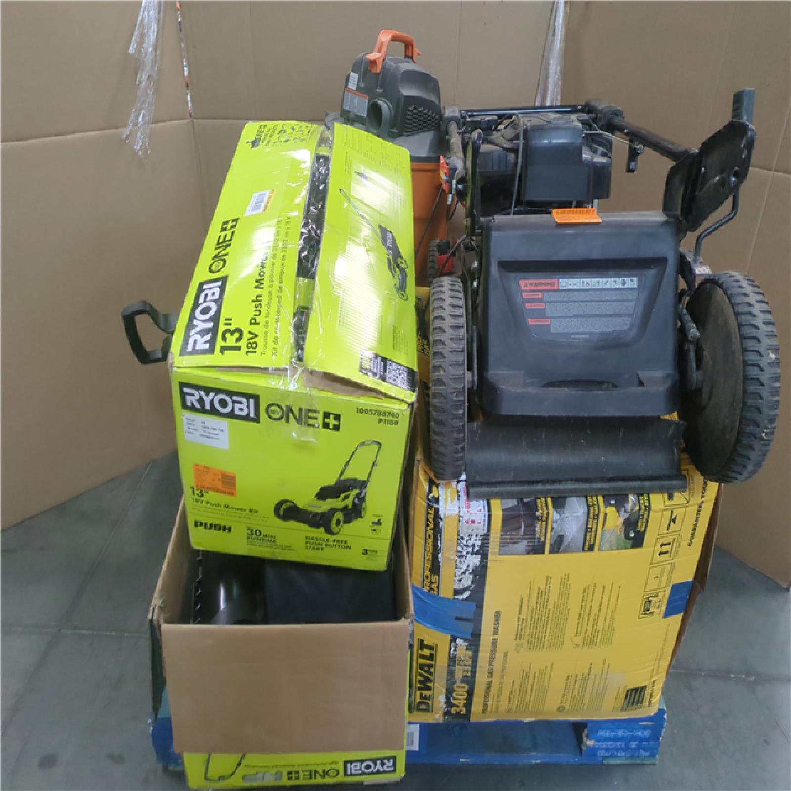 CALIFORNIA AS-IS OUTDOOR POWER EQUIPMENT