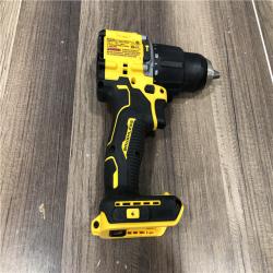 AS-IS DEWALT ATOMIC 20-Volt MAX Brushless Cordless 1/2 in. Hammer Drill (Tool-Only)