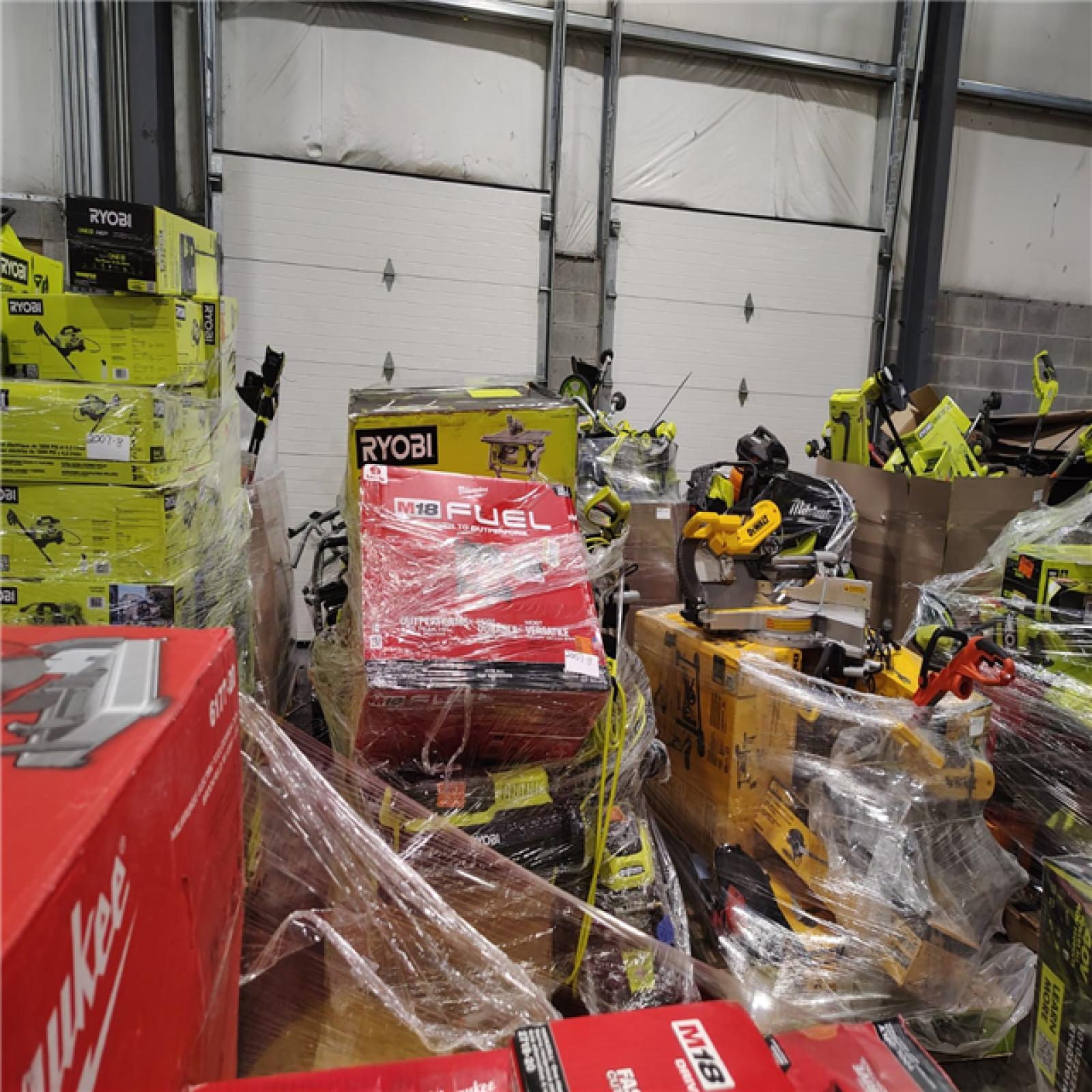 Pittston Location As-Is Power Tools Partial Truckload (12 Pallets) 2007-B