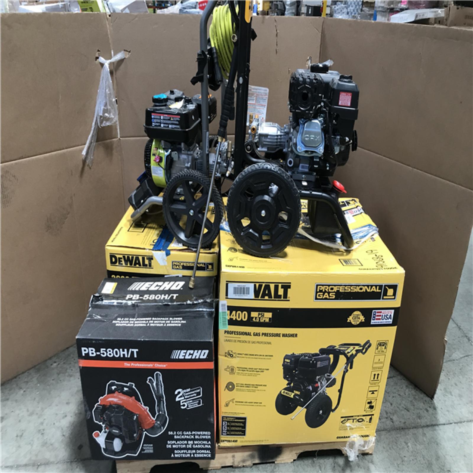 California As-IS OUTDOOR POWER EQUIPMENT