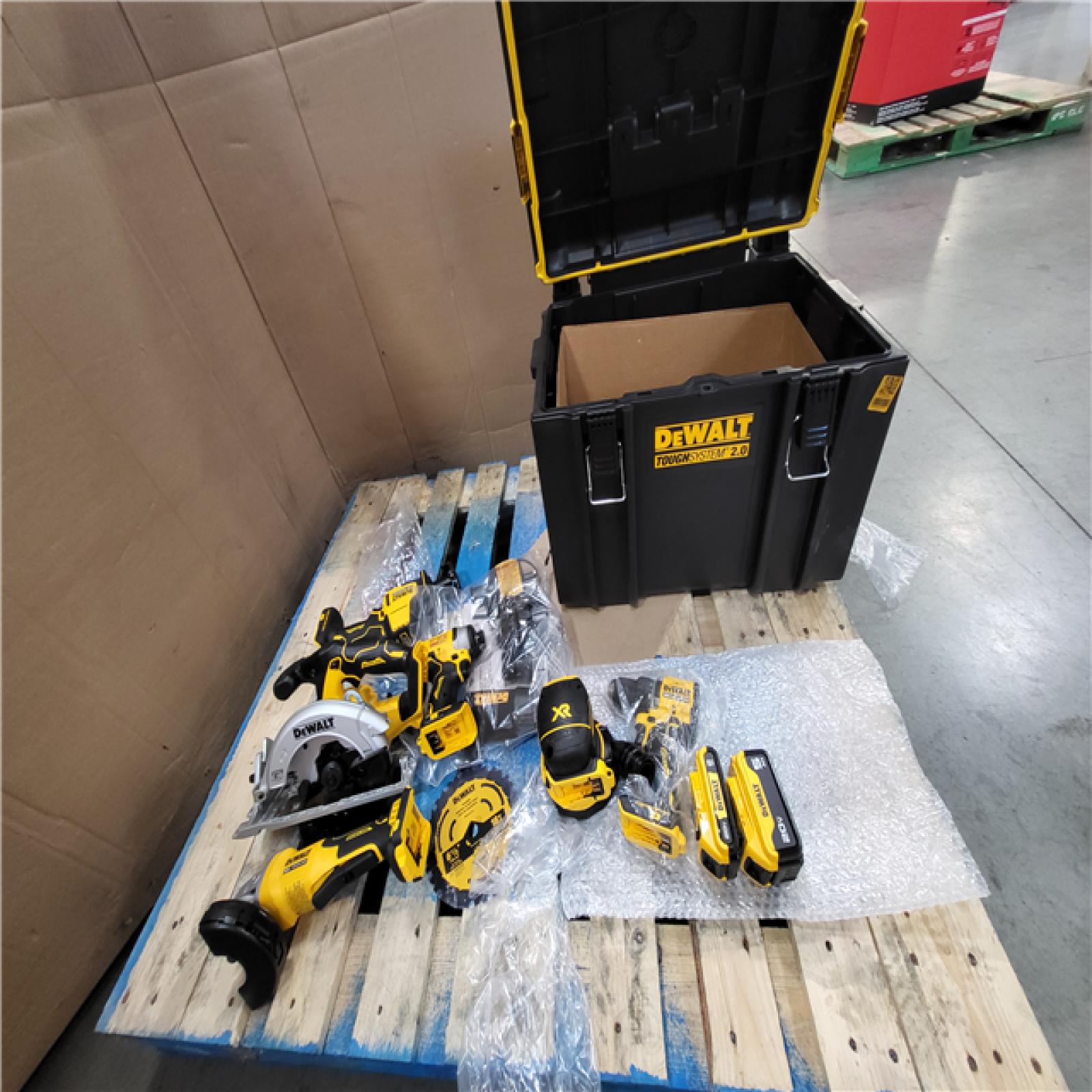 California As-Is Dewalt 20 v 6 tools combo kit