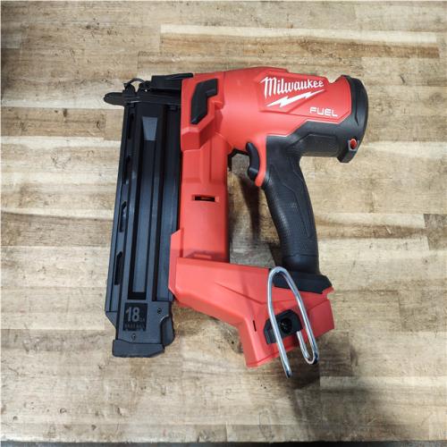 Houston location AS-IS Milwaukee FUEL 18-Volt Lithium-Ion Brushless Cordless Gen II 18-Gauge Brad Nailer (Tool-Only)
