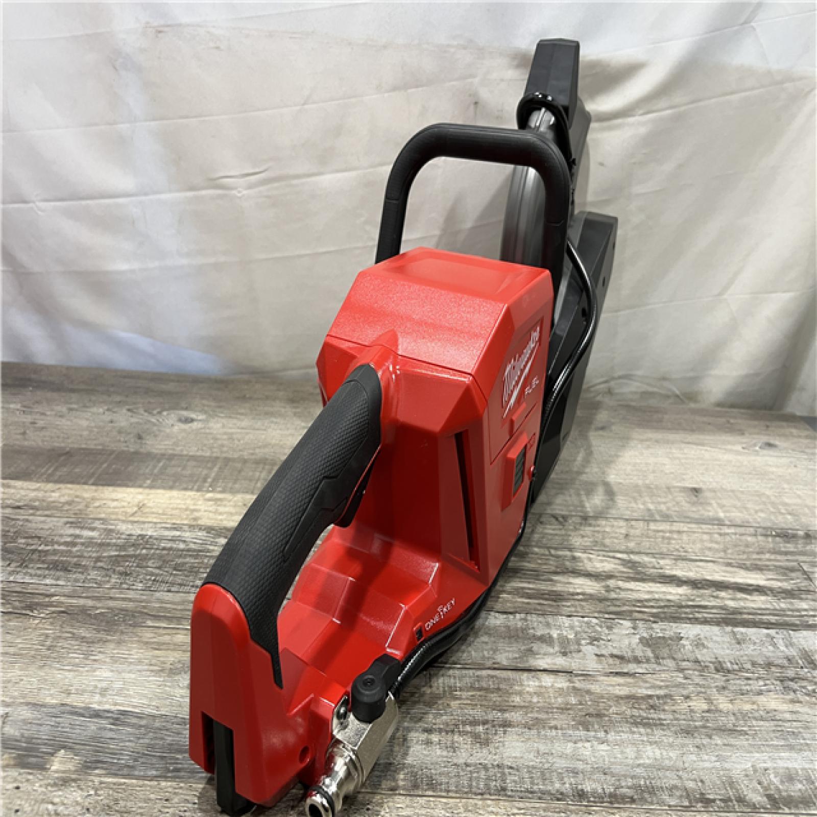 AS-IS Milwaukee FUEL ONE-KEY 18V Lithium-Ion Brushless Cordless 9 in. Cut Off Saw (Tool-Only)