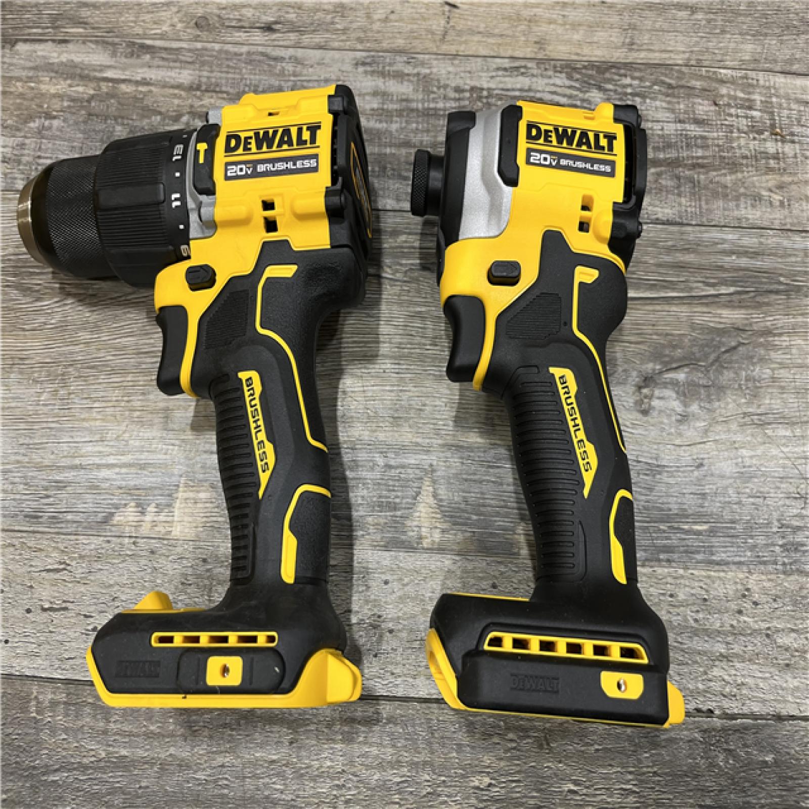 AS-IS DEWALT ATOMIC 20V MAX Lithium-Ion Cordless 2-Tool Combo Kit