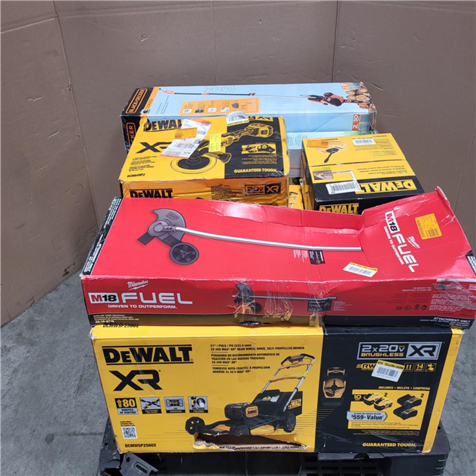 CALIFORNIA AS-IS TOOL PALLET