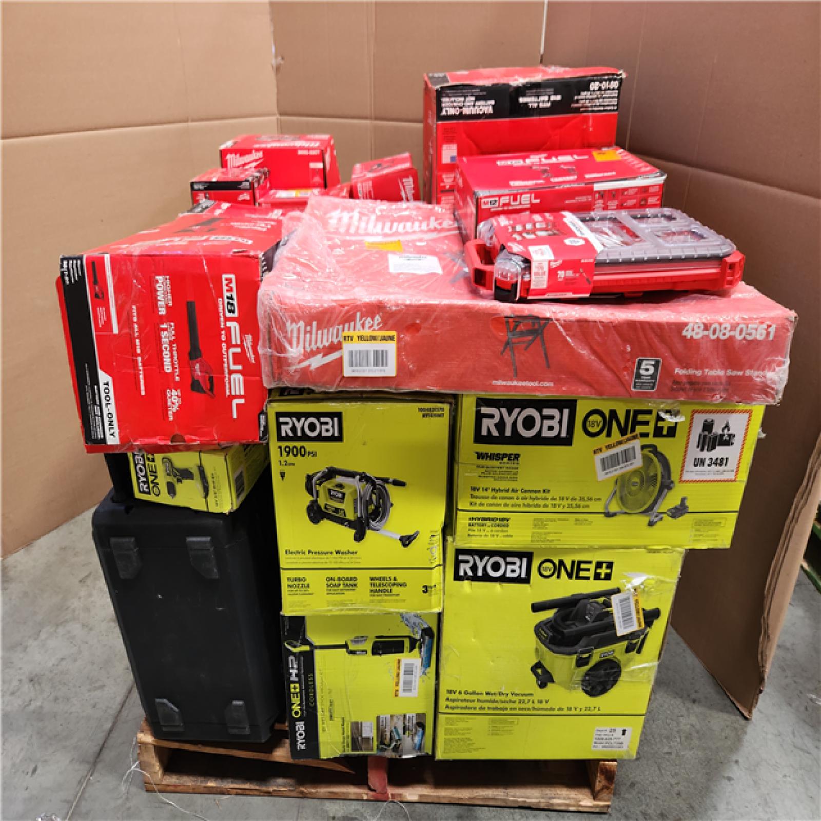 CALIFORNIA AS-IS TOOL PALLET