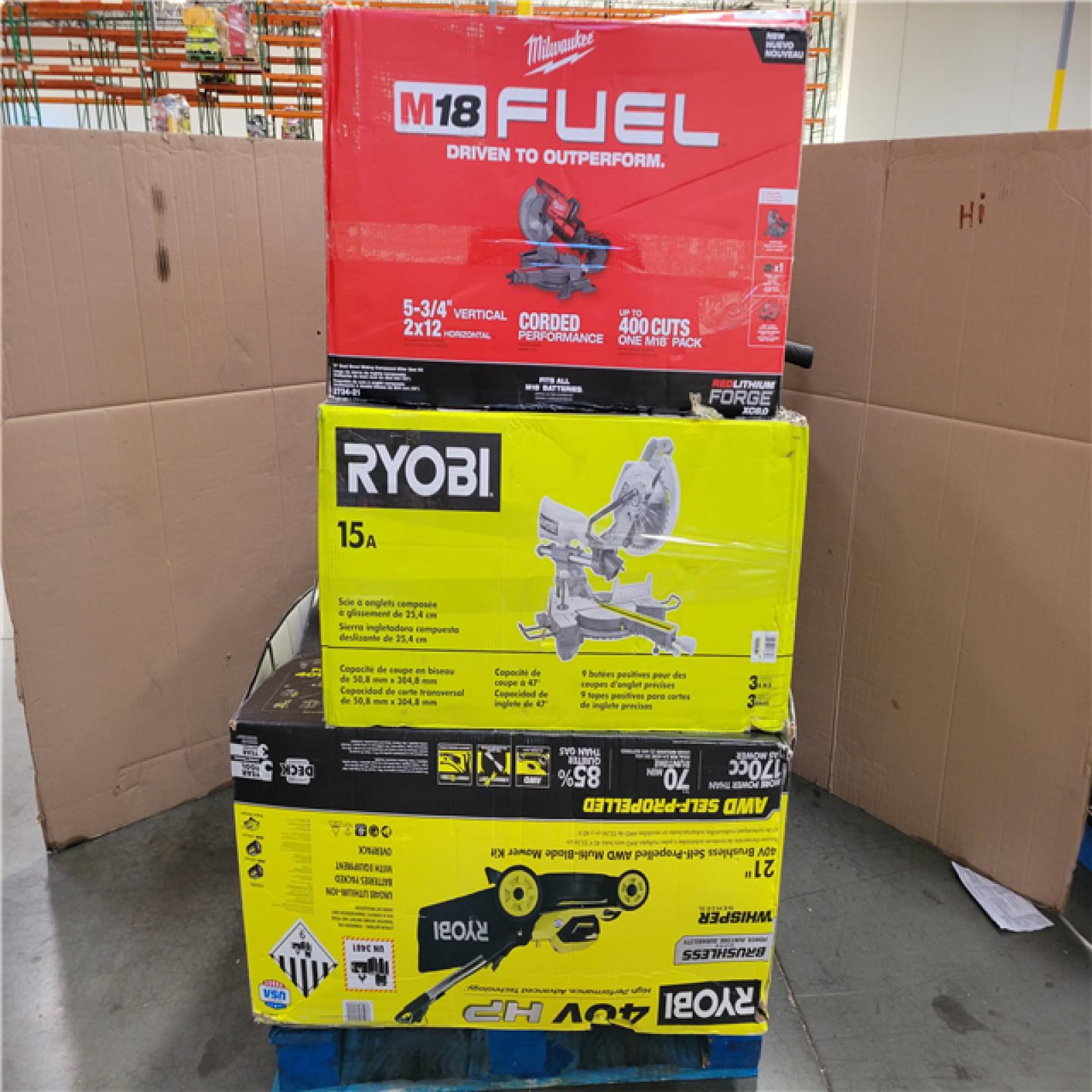 CALIFORNIA AS-IS TOOL PALLET