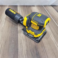 AS-IS Dewalt 20-Volt MAX Cordless Brushless 1/4 Sheet Sander (Tool-Only)