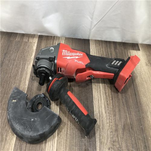 AS-IS Milwaukee FUEL 18V Lithium-Ion Brushless Cordless 4-1/2 in./5 in. Grinder w/Paddle Switch (Tool-Only)