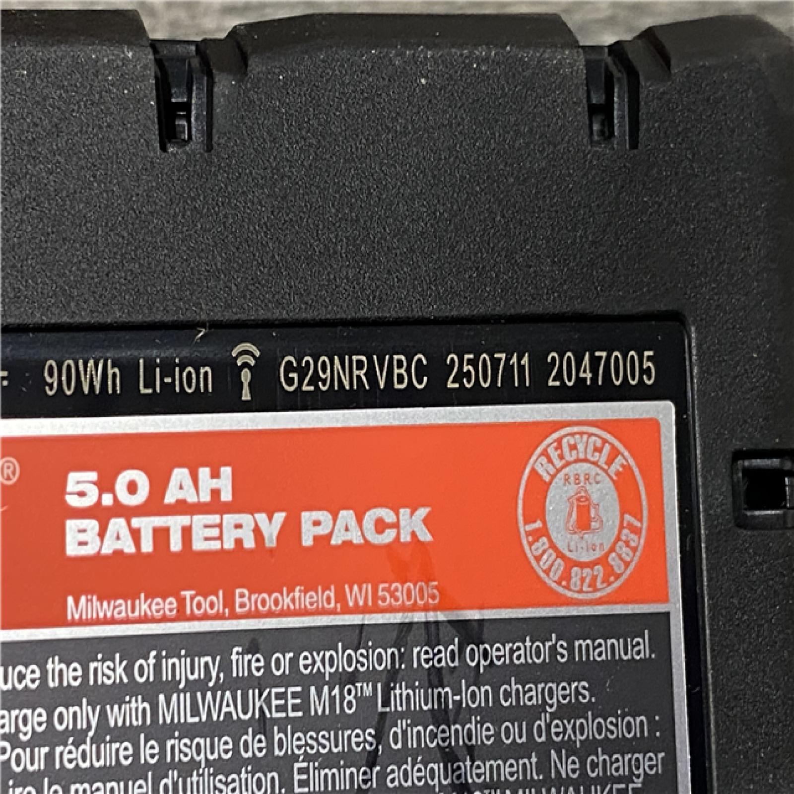 AS-IS Milwaukee FUEL 18V Lithium-Ion Brushless Cordless 1/4 in. Hex Impact Driver Kit