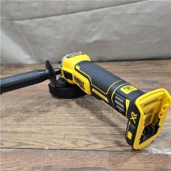 AS-IS DeWalt DCG405B 20V Max XR 4.5-Inch Slide Switch Small Angle Grinder (Tool Only)