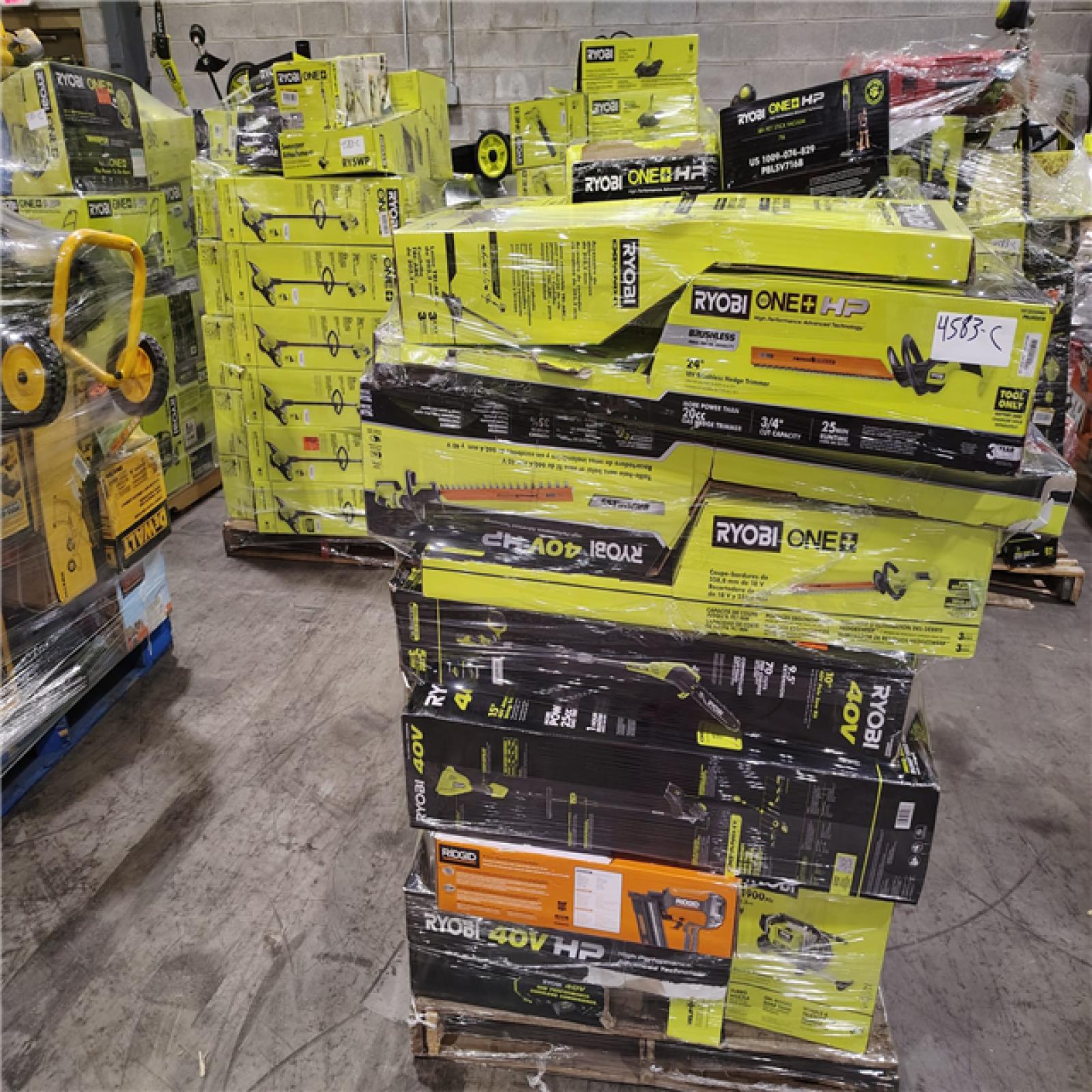 Pittston Location As-Is Power Tools Partial Truckload (10 pallets) 4583-B