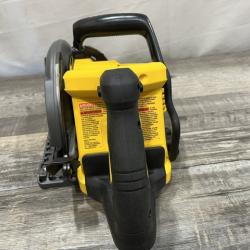AS-IS DEWALT FLEXVOLT 60V MAX Cordless Brushless 7-1/4 in. Wormdrive Style Circular Saw (Tool Only)