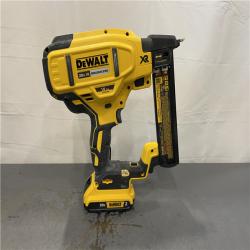 AS-IS - DeWALT 20V MAX XR Lithium-Ion Cordless 18-Gauge Narrow Crown Stapler Kit