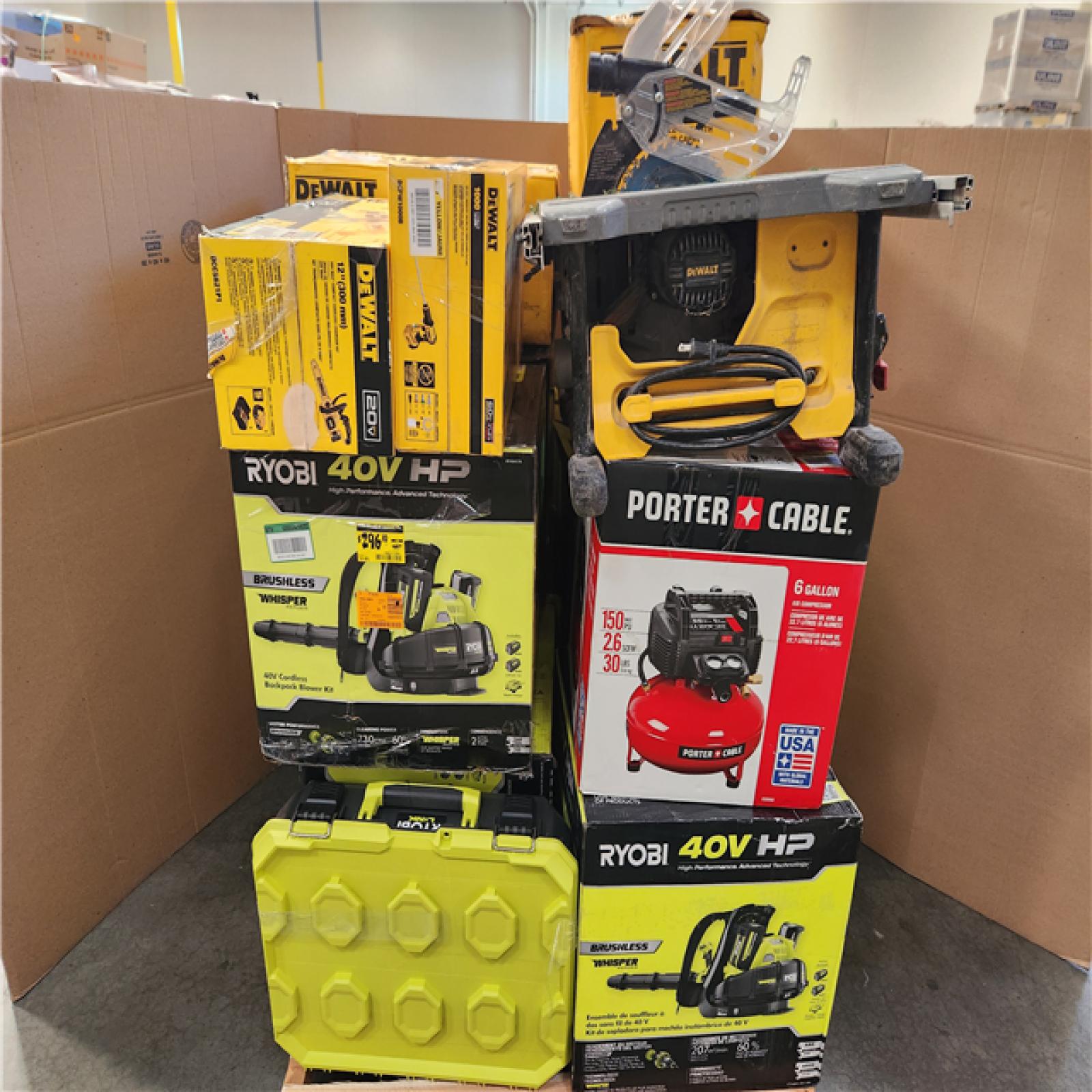 CALIFORNIA AS-IS TOOL PALLET