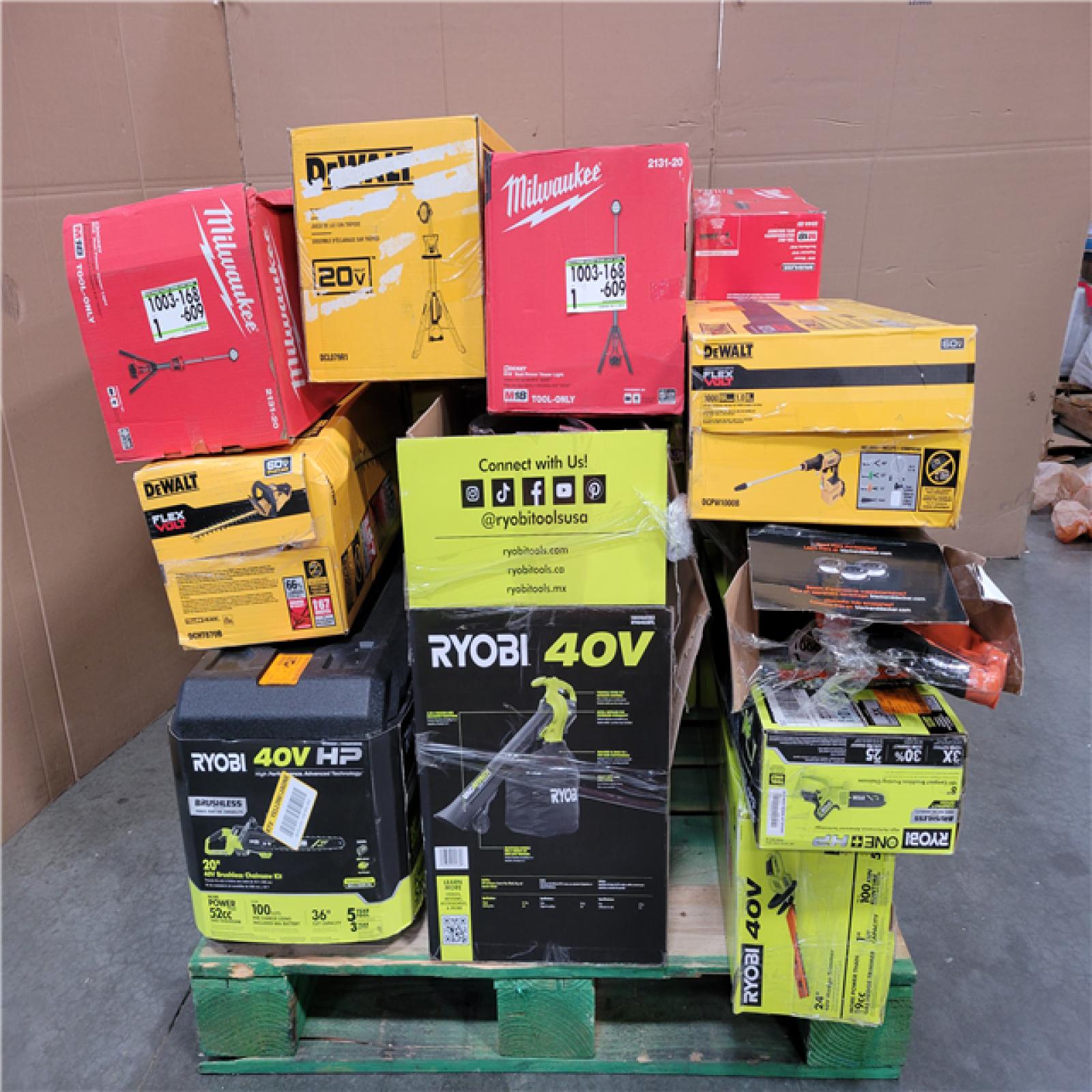 CALIFORNIA AS-IS TOOL PALLET