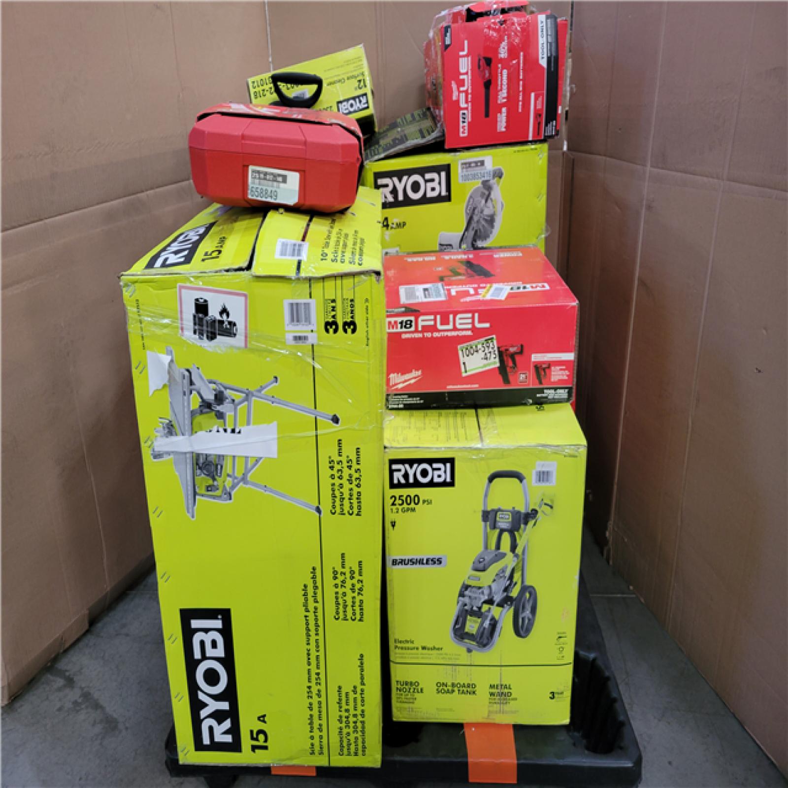 CALIFORNIA AS-IS TOOL PALLET