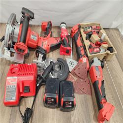 NEW! - M18 18-Volt Lithium-Ion Cordless Combo Kit 7-Tool with 2-Batteries, Charger and Tool Bag