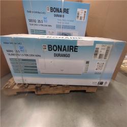 CALIFORNIA AS-IS NEW BONAIRE DUCTLESS MINI SPLIT HEATING AND COOLING UNIT
