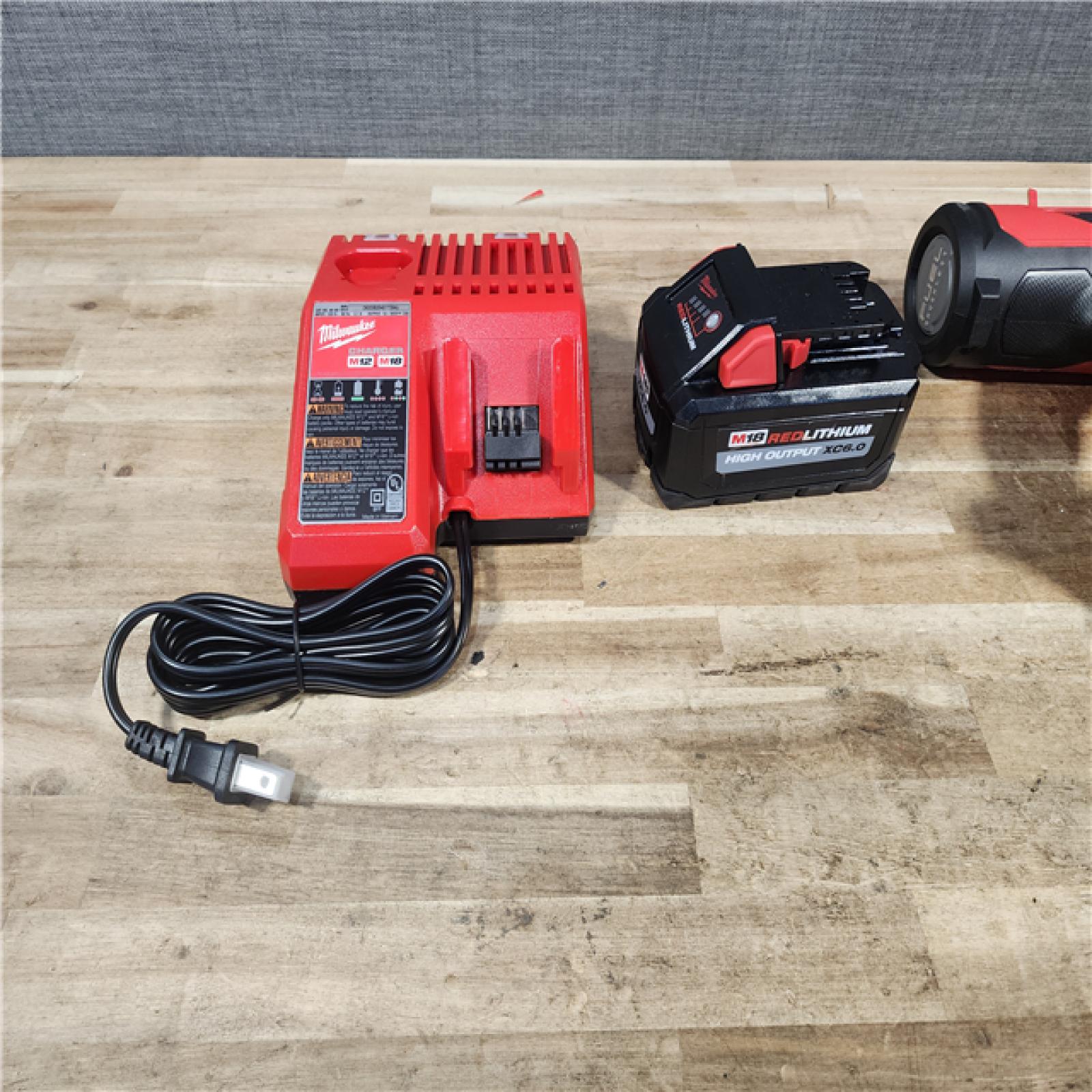 HOUSTON LOCATION - AS - IS Milwaukee FUEL 18-Volt Lithium-Ion Brushless Cordless Gen II 18-Gauge Brad Nailer W/ BATTERY & CHARGER