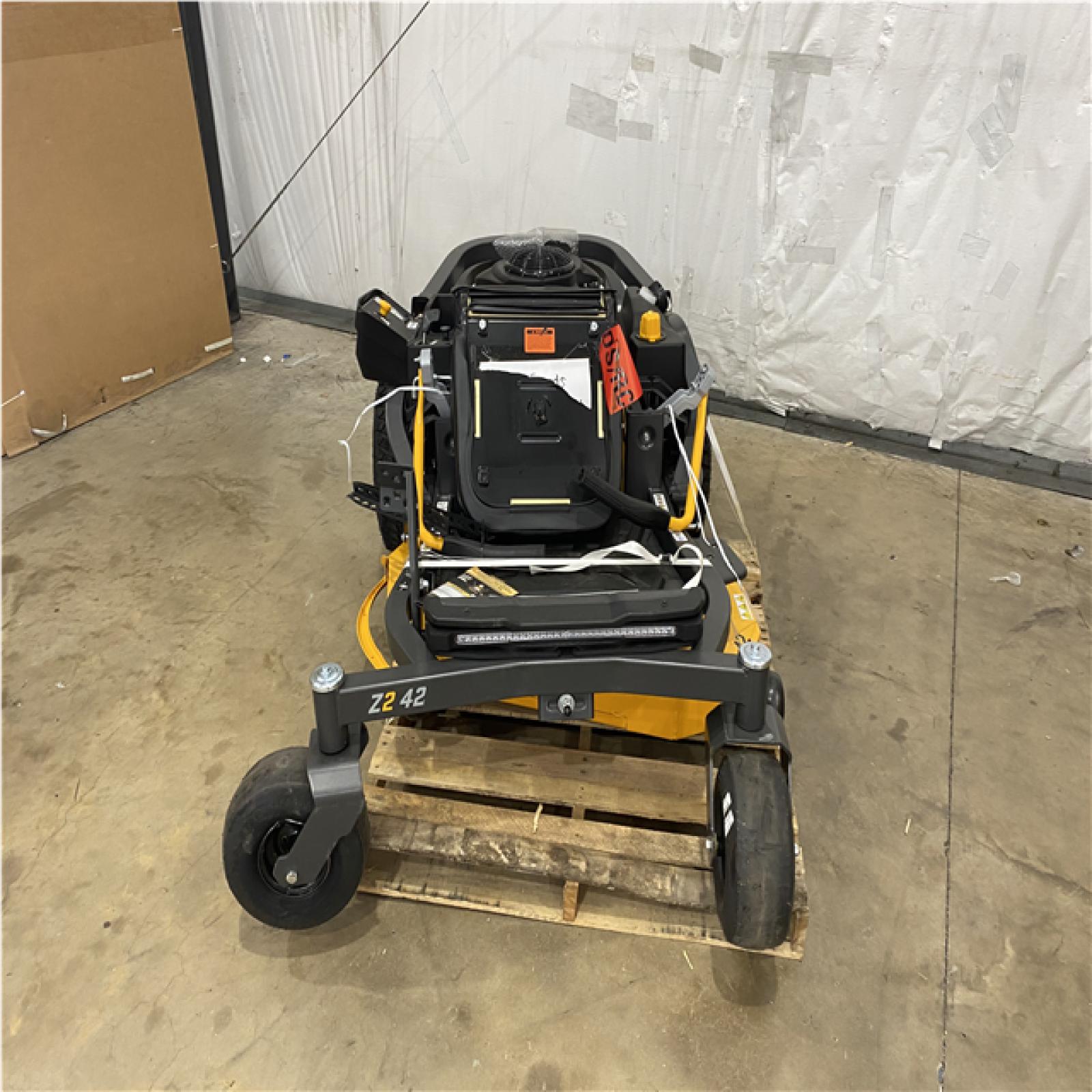 Houston Location - AS-IS Outdoor Power Equipment CUB CADET Z2 42 SIT DOWN MOWER