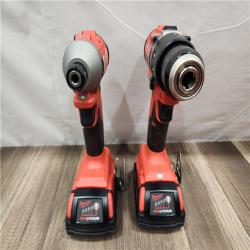 AS-IS- Milwaukee M18 Compact Brushless 2-Tool Combo Kit