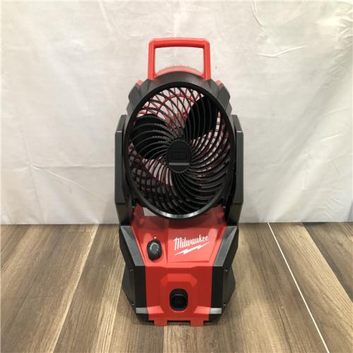 AS-IS Milwaukee 18-Volt Lithium-Ion Brushless Cordless PACKOUT Jobsite Fan (Tool-Only)