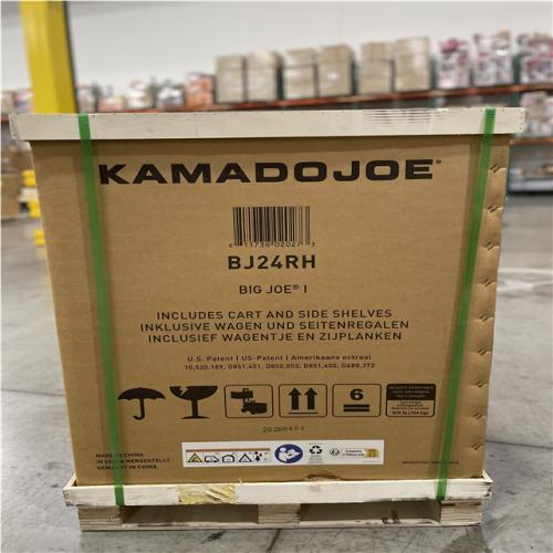 DALLAS LOCATION- KAMADO JOE Big Joe I 24 in. Charcoal Grill in Red