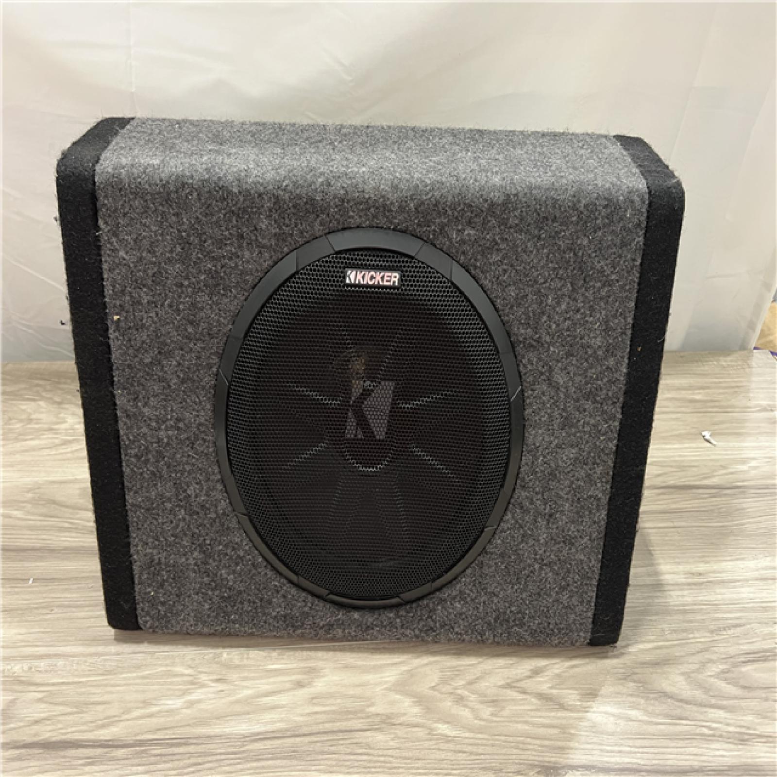 AS-IS KICKER BassStatio Powered Subwoofers combine subs 11PT250
