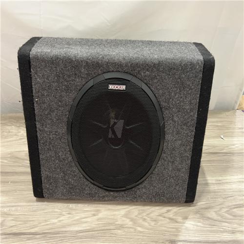 AS-IS KICKER BassStatio Powered Subwoofers combine subs 11PT250